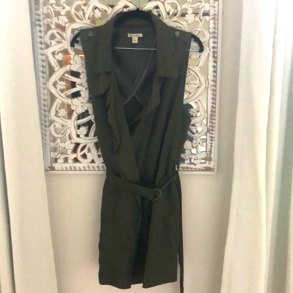 Francesca’s vest with belt